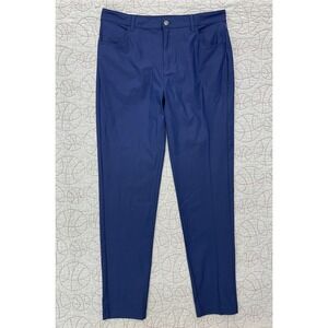Fabletics The Don 5-Pocket Pant Navy Blue Slim Fit / Mens 35x34